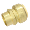 XFITTING 1" Push Fit x 3/4" Female NPT Adapter