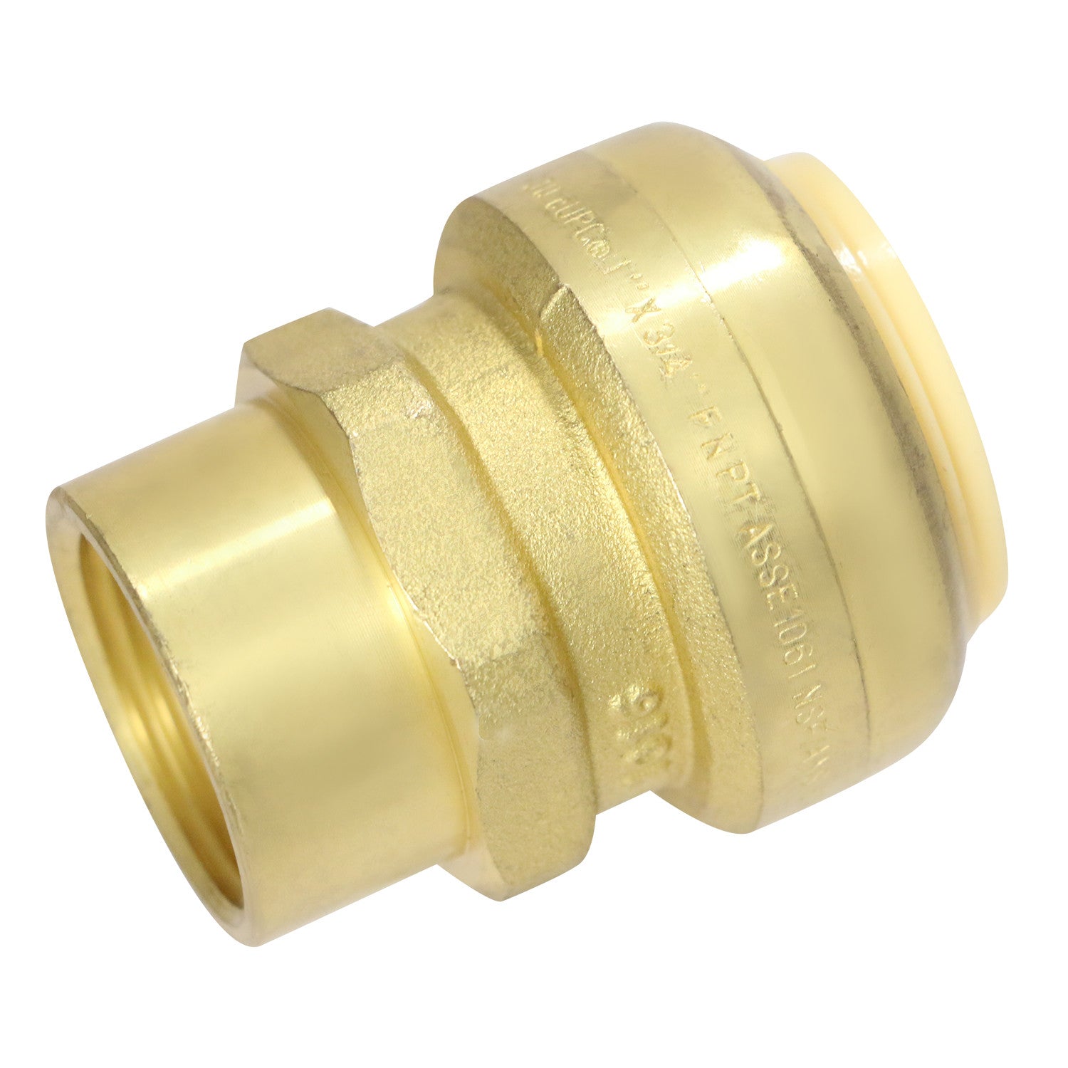 XFITTING 1" Push Fit x 3/4" Female NPT Adapter