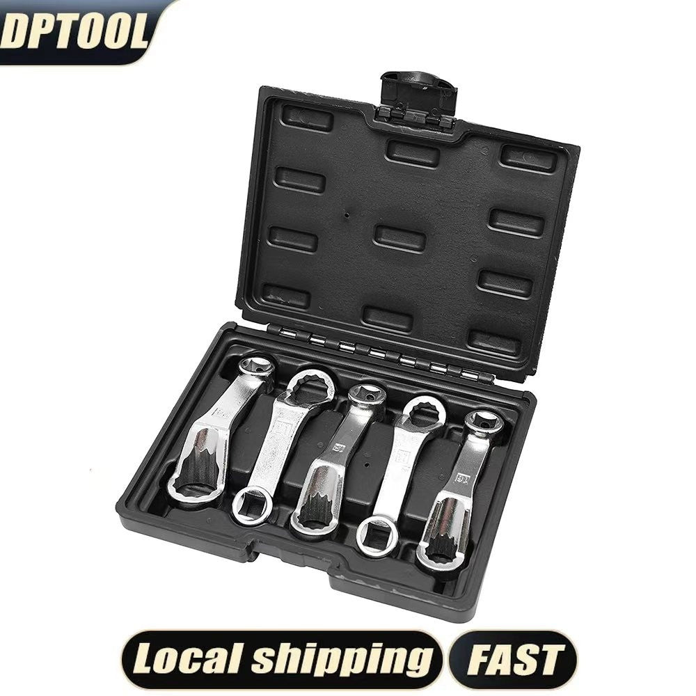 5pc Oil Filter Wrench & Camber Adjusting Tool 16-24mm For Benz VW Audi VAG