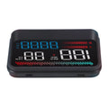 Hud For Vehicle Obd2 Interface Real Speed Rpm Fuel Usage Display