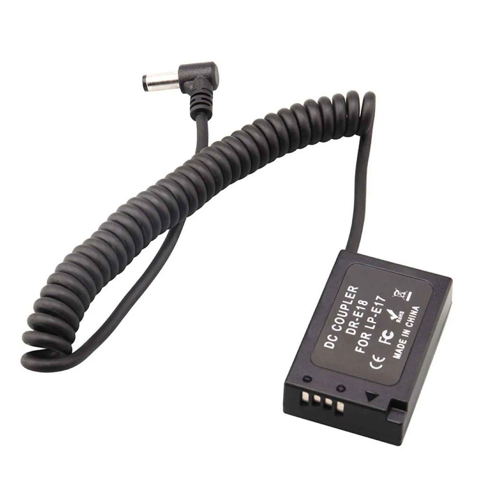 Portable Decoded Lp-e17 Dummy Battery Dc Coupler Cable Dr-e18 For