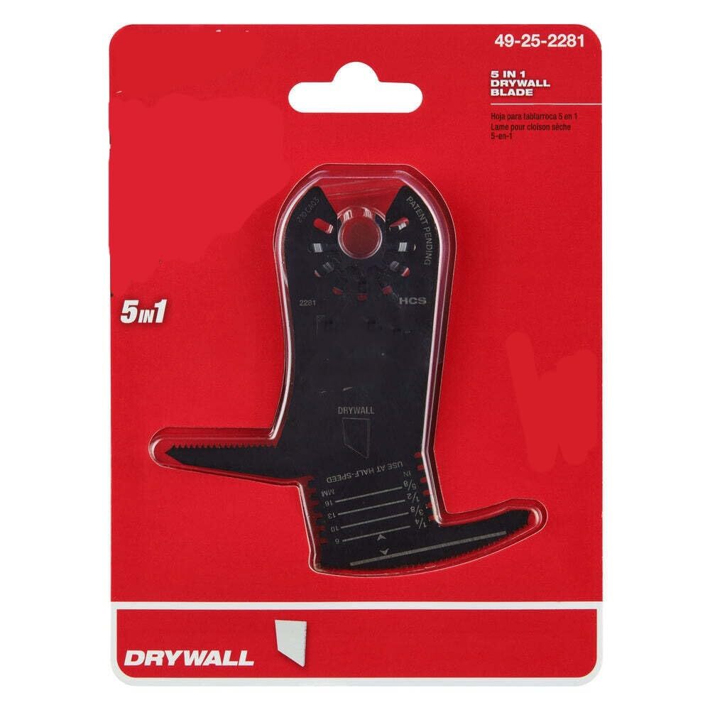 Milwaukee 5 in 1 Drywall Blade by Milwaukee