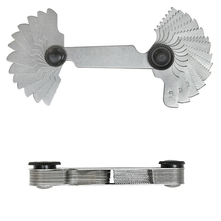 51 Leaves English Screw Thread Pitch Gage 4 - 48 Us 60 Degree Threads