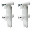 Hettich Drawer Front Connector Bracket with Expanding Socket (Pair)