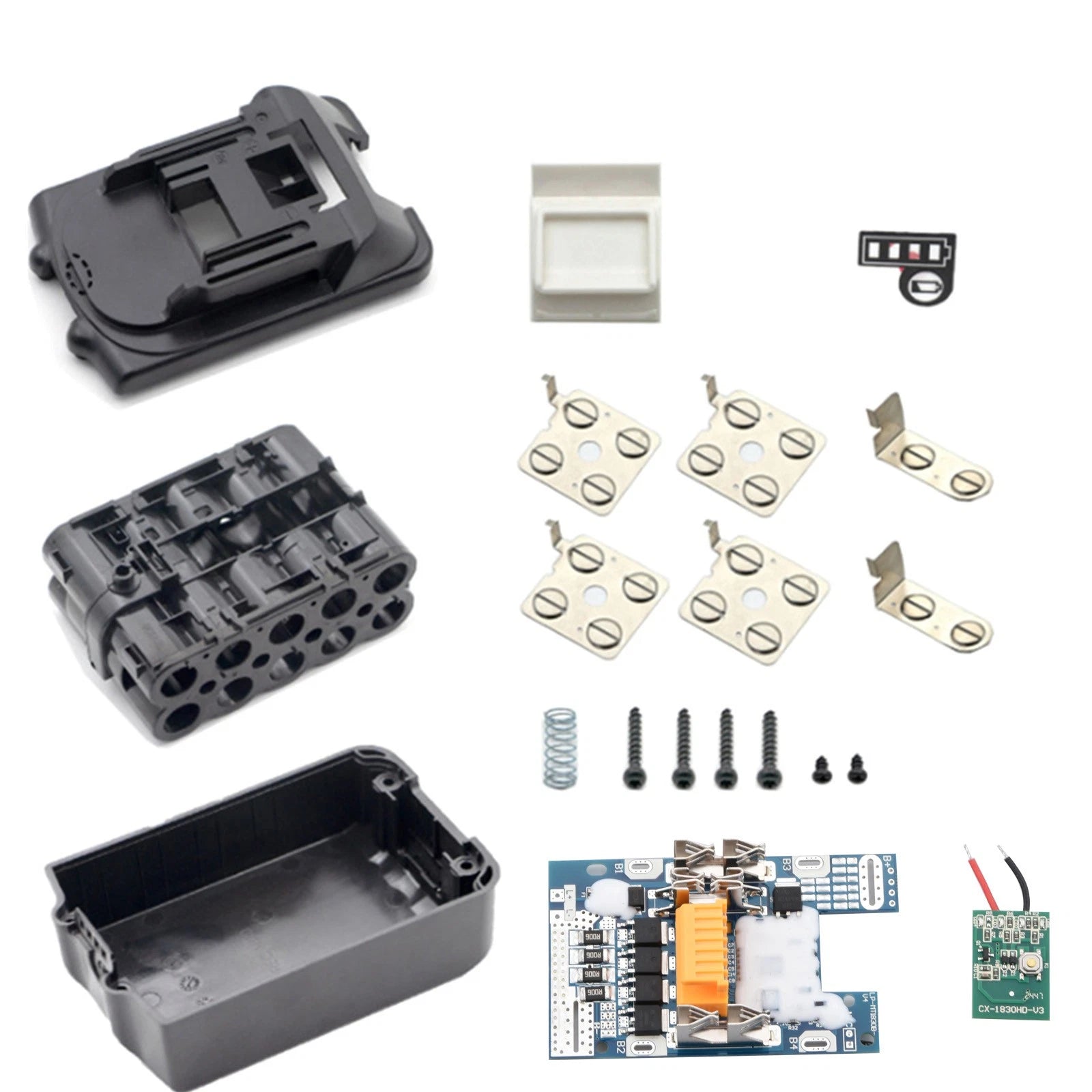 For Makita 18V Bl1830 Li-ion Battery Case Housing Shell Pcb Circuit