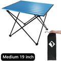 Villey 19" Folding Beach Table Portable Camping Side Table Ultralight