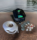 Quad Outlet 12W Aquarium Oxygen Air Pump Air Flow Fish Tank Air