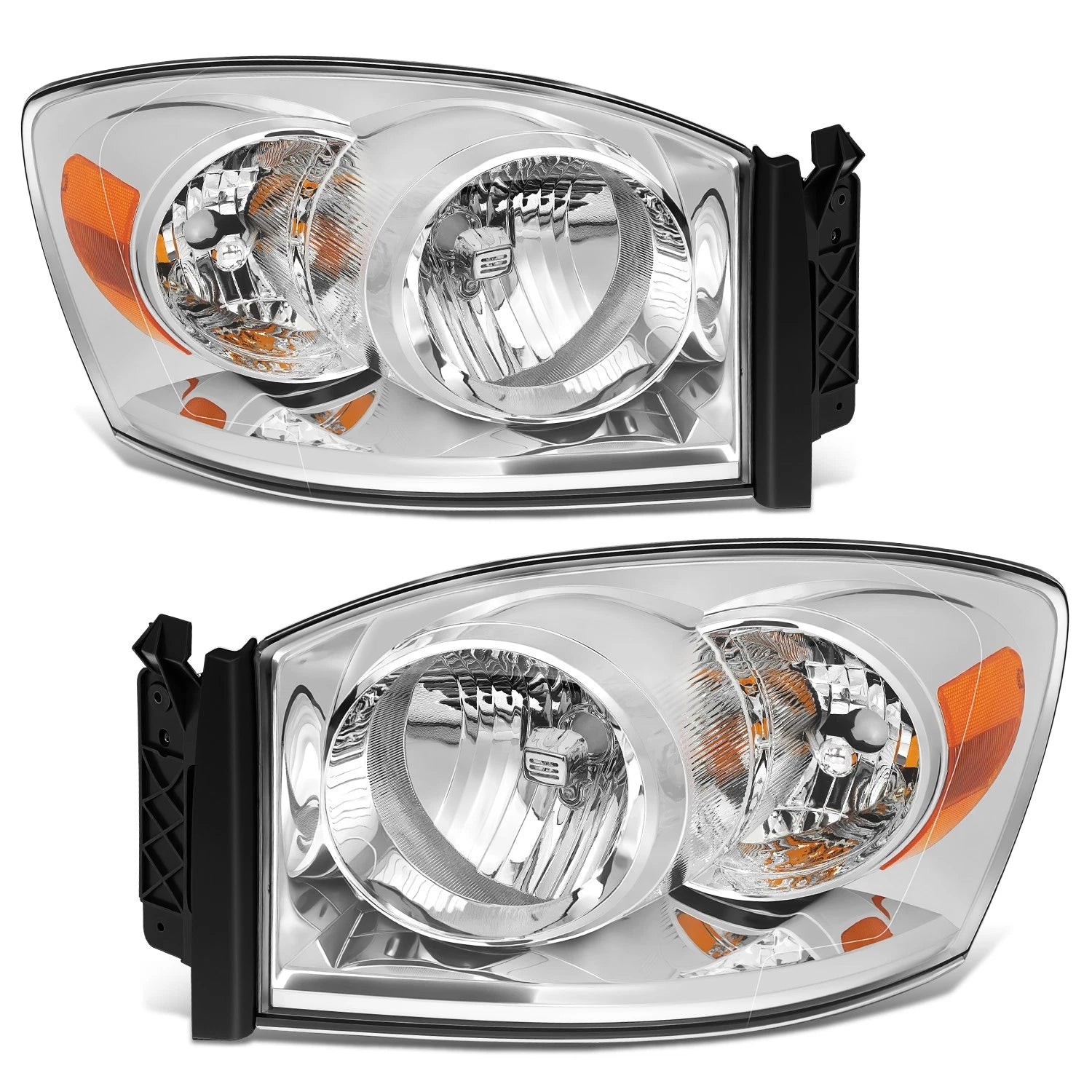 Fit 06-09 Dodge Ram Truck 1500 2500 Chrome Housing | Built Supply Co