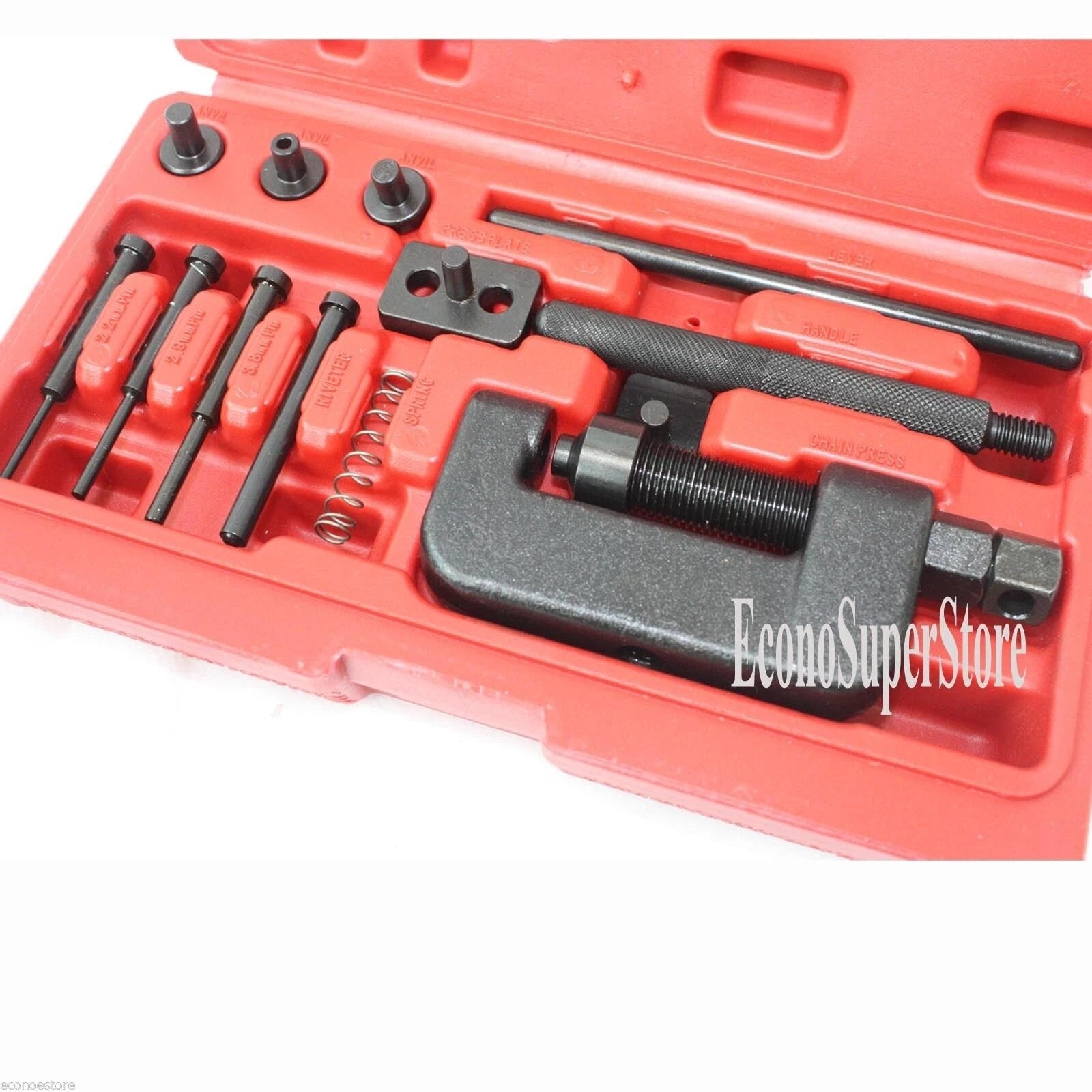 Chain Breaker Riveting Tool Kit Cutting Ohv Cam Drive Atv Motorcycle