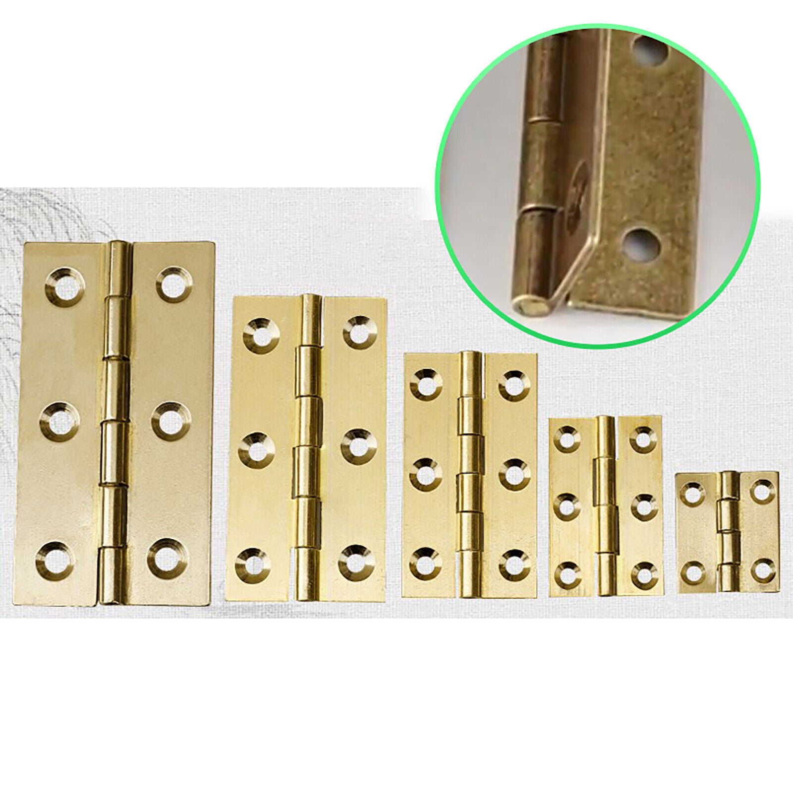 Antique Brass Butt Hinges for Doors