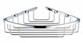 Bristan Corner Wall Mounted Wire Basket