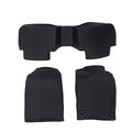 Black All-Weather Floor Mats for Acura Integra 2023-2025 TPE Anti-Slip