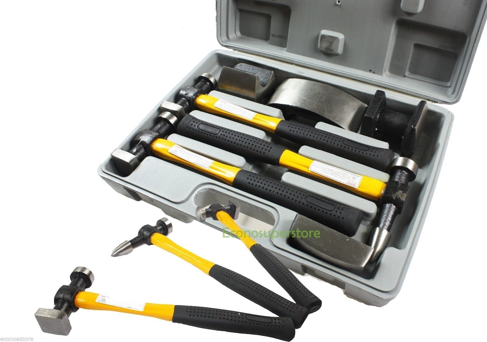 7pc Fiberglass Auto Body Repair Tools Fender Tool Kit by Unbranded