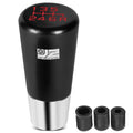 J2 Universal Aluminum Taper Cylindrical Shape Shift Knob Black