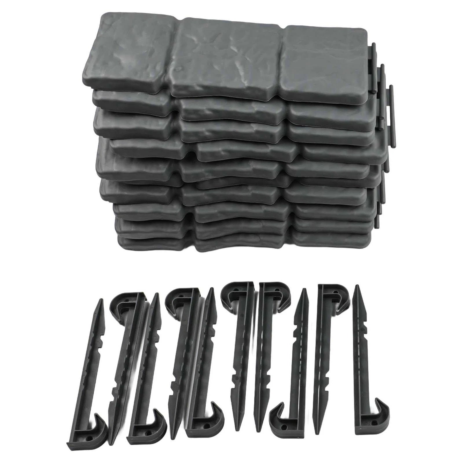 Adaptable Lawn Edging Border Kit For Secure And Attractive Garden