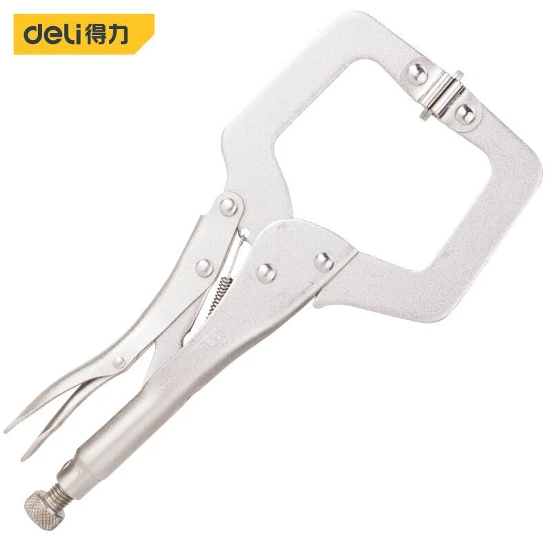 C Clamp Weld Clip Woodwork Tenon Locator Grip Vise Lock Jaw Swivel