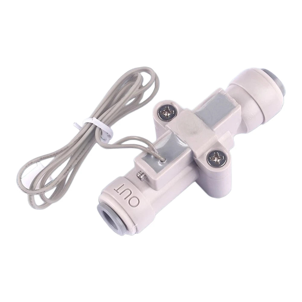 For Water Flow Switch Normally Open Low Flow 300ml Min 2 Pin Quick