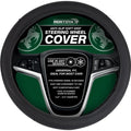 Montoya Steering Wheel Glove Cover Soft Grip Jet Black Leather Look UniversalOpe