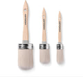 Chalk Paint Brushes for Furniture, round Wax Brush for Wood Staining