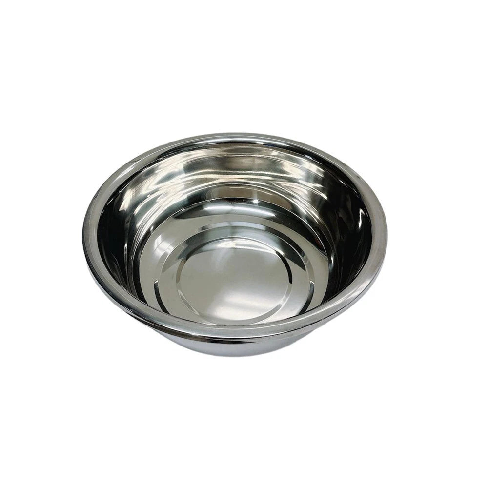 15" Stainless Steel Mixing Bowls Metal Bowls Salad Bowl Basin