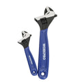 WORKPRO 2PC Adjustable Wrench Set Wide Jaw