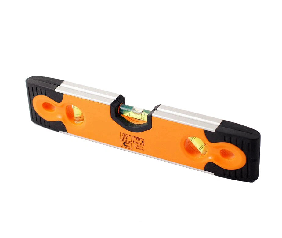 Heavy Duty 9" Magnetic Torpedo Level Aluminium | Built Supply Co
