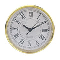 110mm Diameter Quartz Clock Insert With Roman Numerals For Small