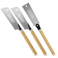 Alloy Steel Japanese Pull Saw Set Hand Saw 9in Blade Double Edge For