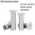 304 Stainless Steel Flat Round Head Rivets