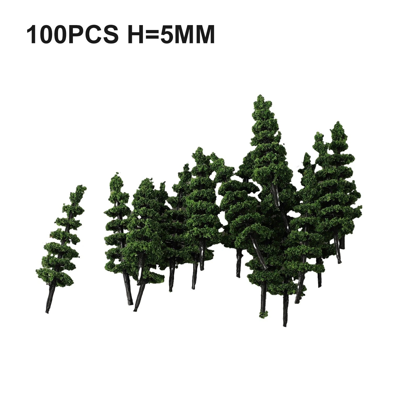 Model Tree Tower Trees 50mm Accessories Decoration Model Railway