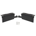 Steel Fender Rack Black Universal Powder Coated Rear Wheel Durable