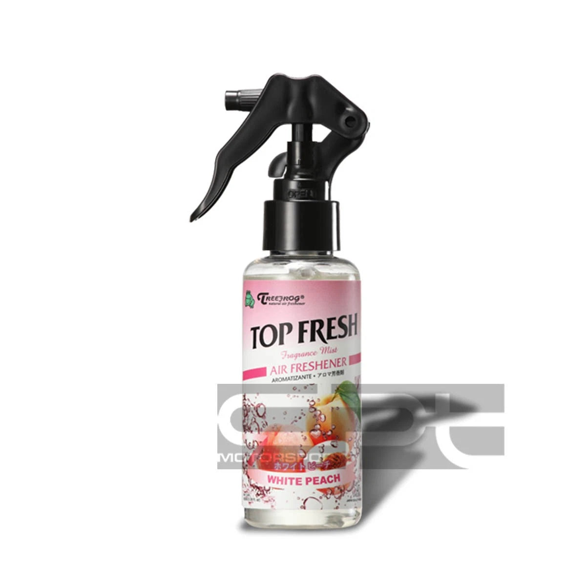 Treefrog White Peach Scent Fragrance Mist Bottle Spray Auto Air