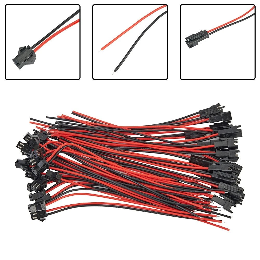 2pin Sm Connector Male For 2.2mm/0.09\" 20 Pairs Female Vandesail