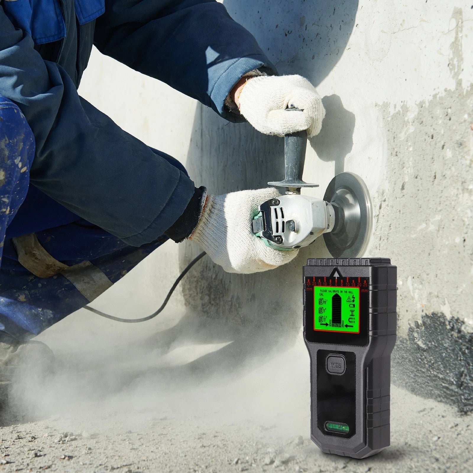 Metal Detector Wall Scanner Identify Steel Aluminum Copper And Pvc
