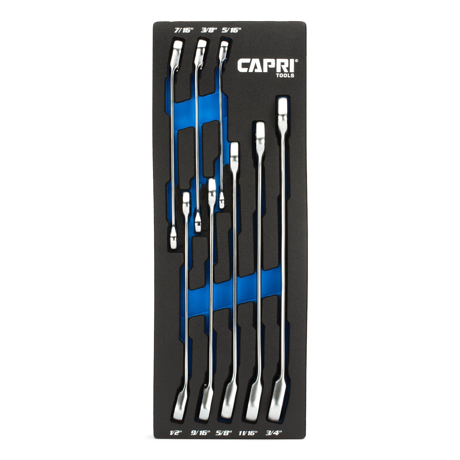 Capri Tools 3/8-Drive Shallow and Deep Socket Set 24-Pc 12-Point Sae