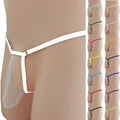 Low Waist Mens Stretchy Breathable Mesh Thong Underwear G String T