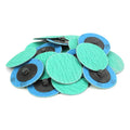 100 Pack - 2" 80 Grit Zirconia+grind Aid Quick | Built Supply Co