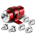 8AN AN-8 Male Female 90 Degree Bulkhead Flare Fitting by Unbranded