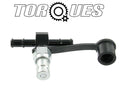 8mm Push on Fuel Sample / Sampling FIA Approved Male End Black