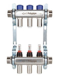 Polypipe UFH 15mm Steel 5 Port Heating Manifold