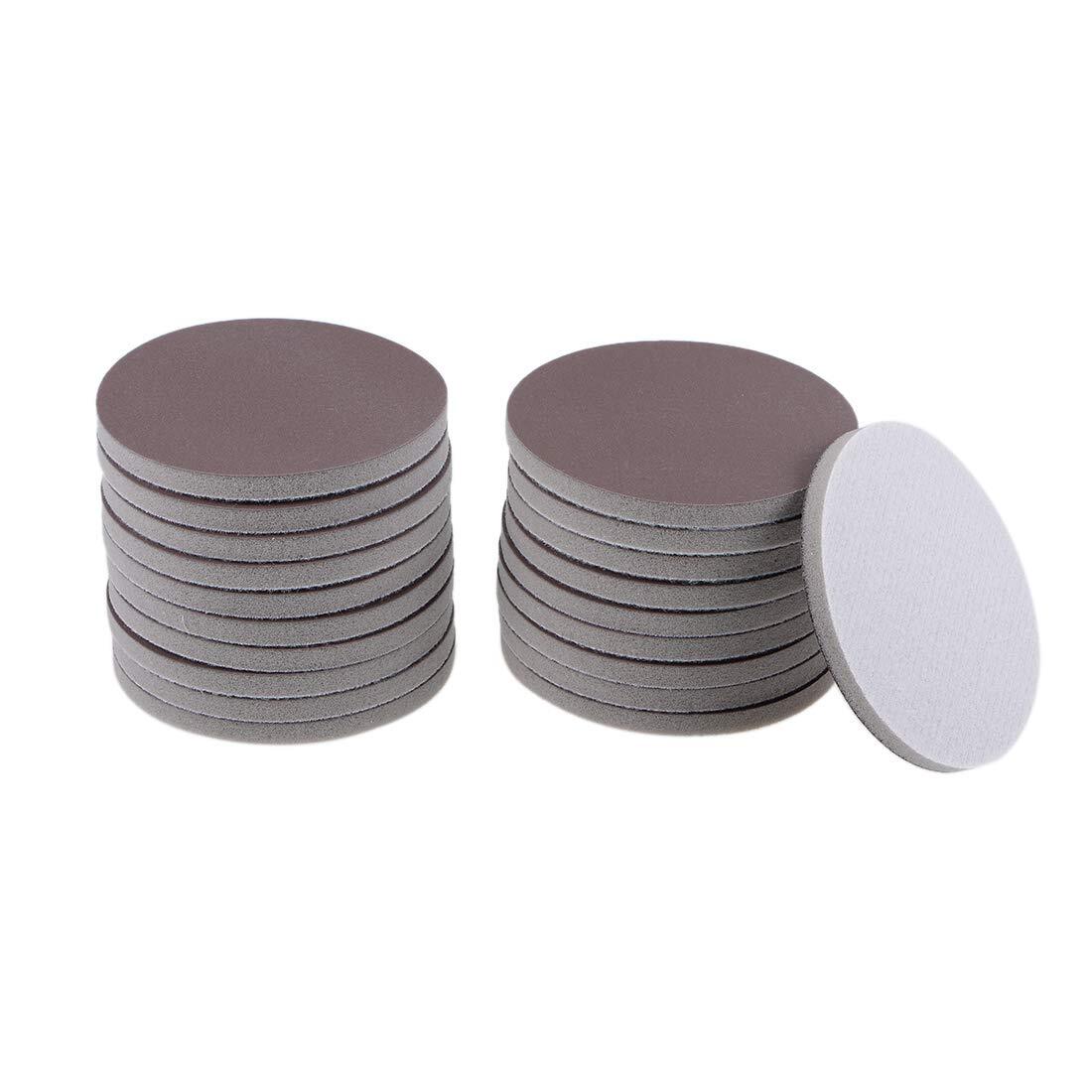 25PCS Sanding Sponge 6inch Hook and Loop Sanding Disc Corundum 500-600