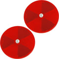 Neilsen 2pc Red Round Reflector Light