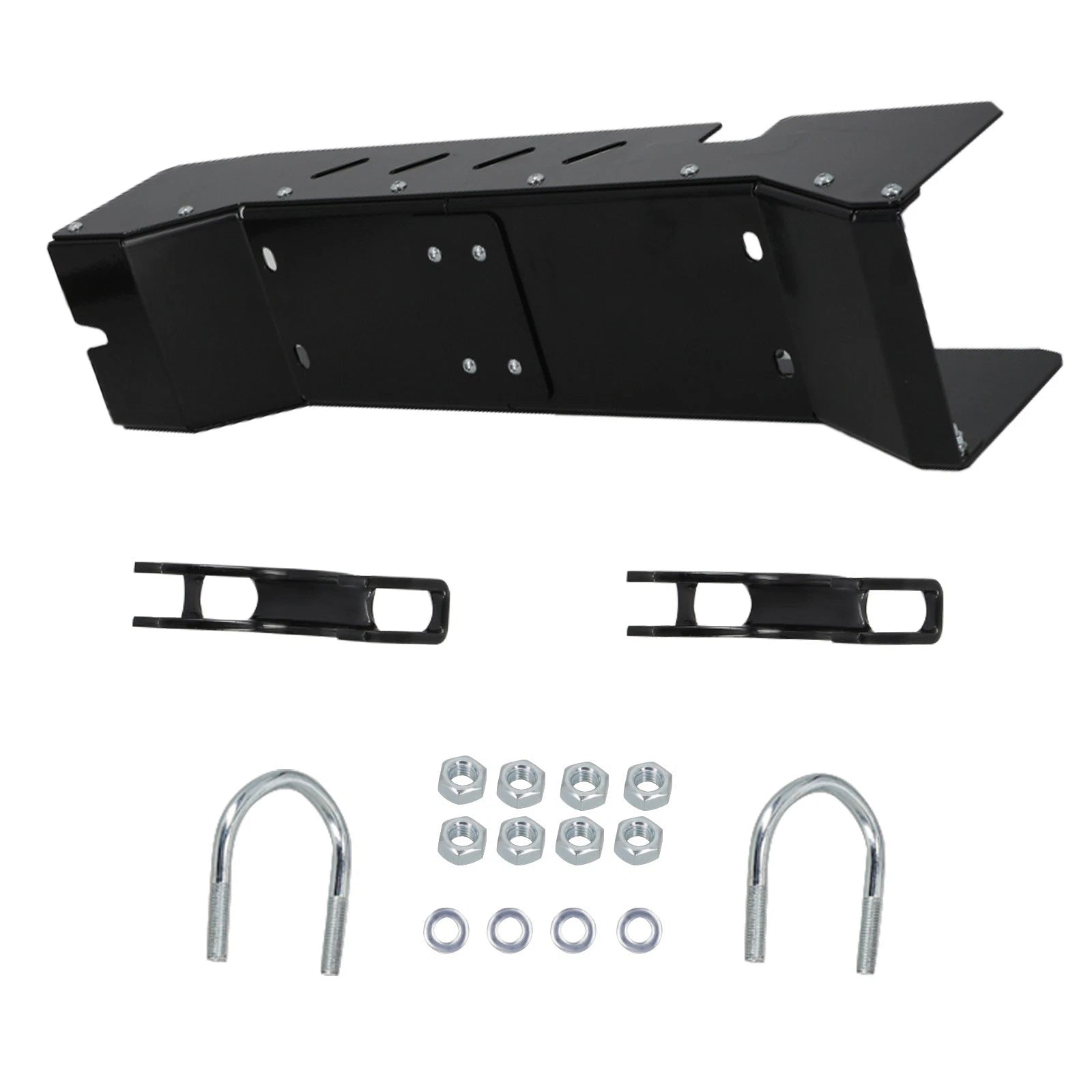 Catalytic Converter Anti-Theft Shield 1/8" Steel Kit For Toyota Tacoma 2001-2004