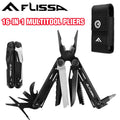 Flissa Multitool 16-in-1 Multitool Plier Bottle Opener Knife Folding