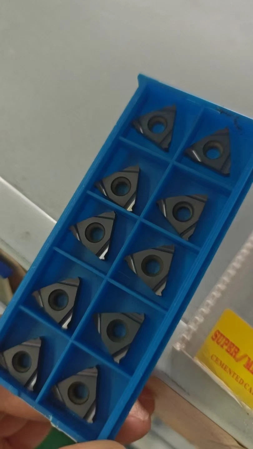 161r 18un Smx35 Indexable Lathe Threaded Carbide Insert For Steel