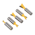 Mortise Tenon Dovetail Cutter For Wood Joinery Compatible With Routers