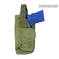 Vertical Universal Tactical Molle Modular Holster Od Green 8"h X