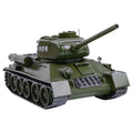 Alloy 1/30 Scale Wwii Soviet T-34 Hero Tank Finished Model Toy W/