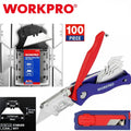 Workpro Heavy Duty Folding Utility Knife Sk5 Steel Knife Blades