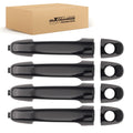 Door Handle Exterior 4PCS for Hyundai Elantra 06-10 Black 82652-2H000